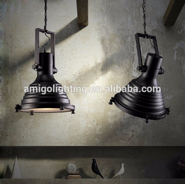 loft vintage Industrial hanging pendant light YP815 YP817 YP818 in chrome