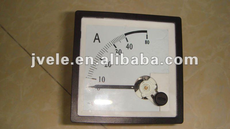 96*96 series Moving Iron Instruments panel voltmeter