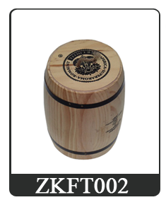 Wholesale Customized Wooden Coffee Barrel