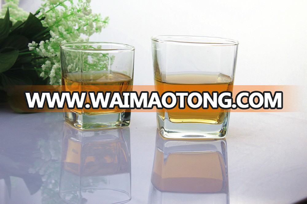 Perfect Whisky Glass or Scotch Glasses Square Shot Glass Cup