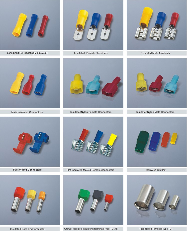 Haitai Non-insulated Stainless Steel Ring Terminals Of Butt Splice Connectors