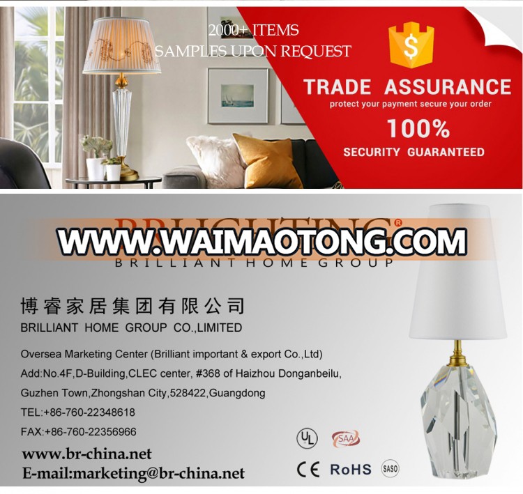 New look Brass wall lamp with clear glass tube BRWL593-2 for villa hotel decoration