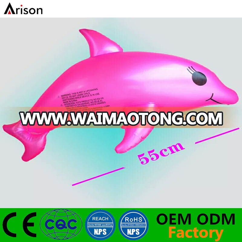 Inflatable floating fish inflatable dolphin model inflatable whale toy