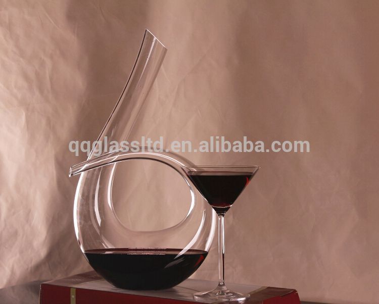 Top Quality New Type wine bottle glass decanter