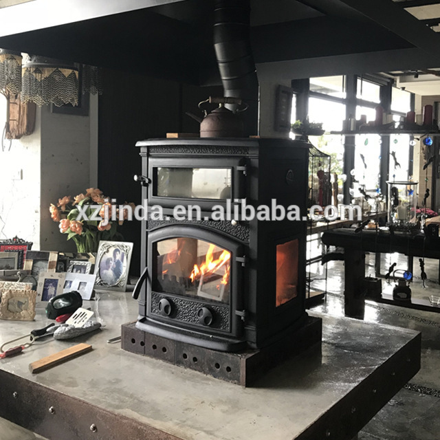 2019 hot products indoor cast iron wood stove