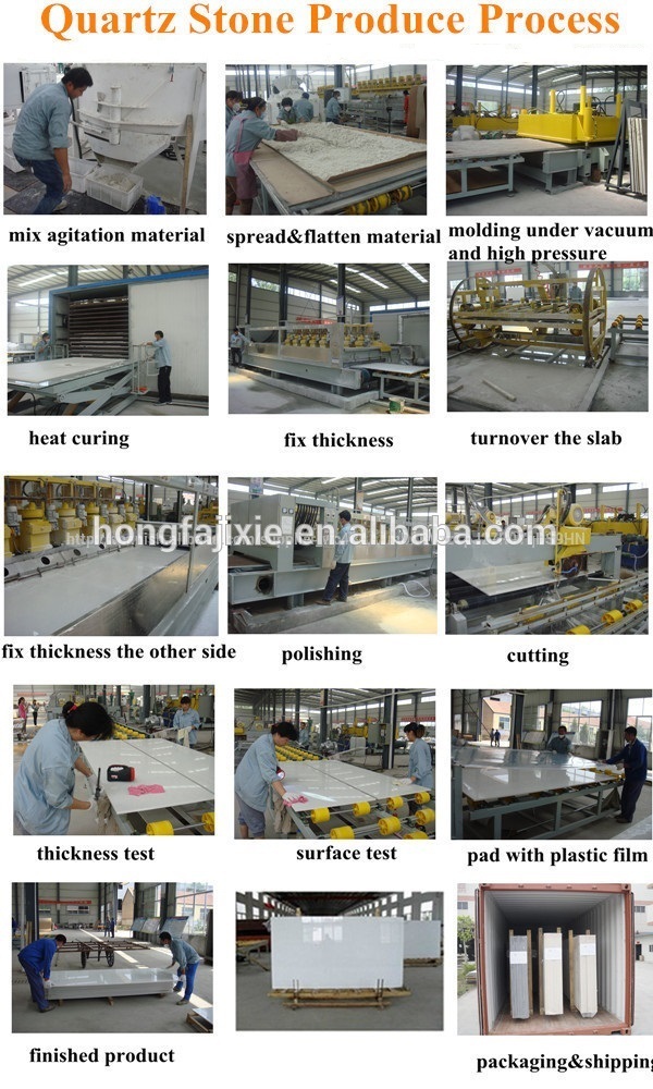 engineering stone/artificial quartz marble/artificial marble production line