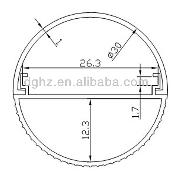 T10 pc cover led lamp