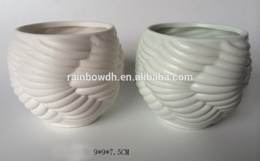 Wholesale ceramic flower pot for home decor