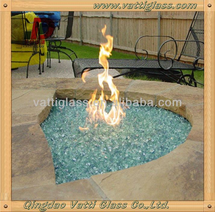 high tempered resistant fire glass