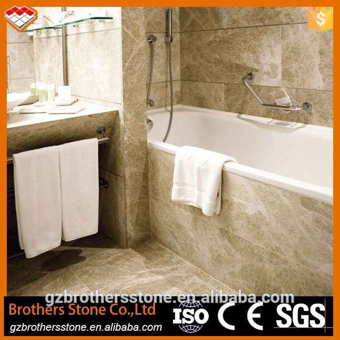 Cheap price Turkey beige marble tiles emperador light marble flooring border designs