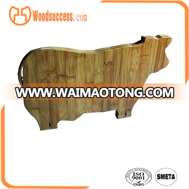 bamboo animal shaped cutting board