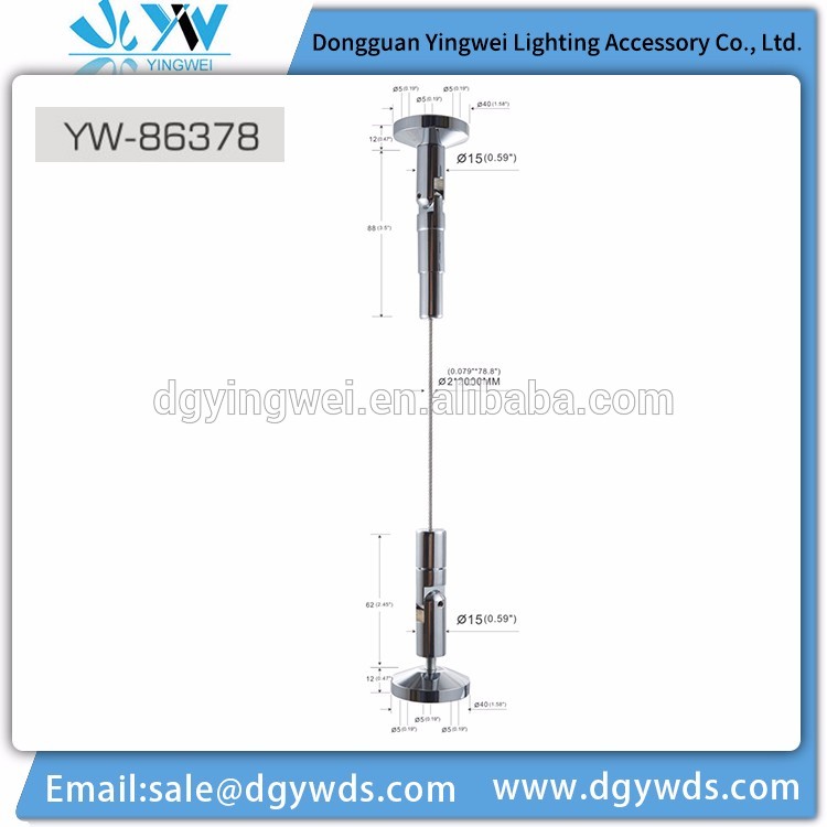 New Products OEM/ODM Hanging Suspension Kit Light For LED Lamp