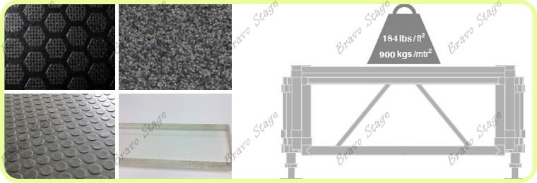 cheap flexible Professional plywood assembling aluminum puppet stage