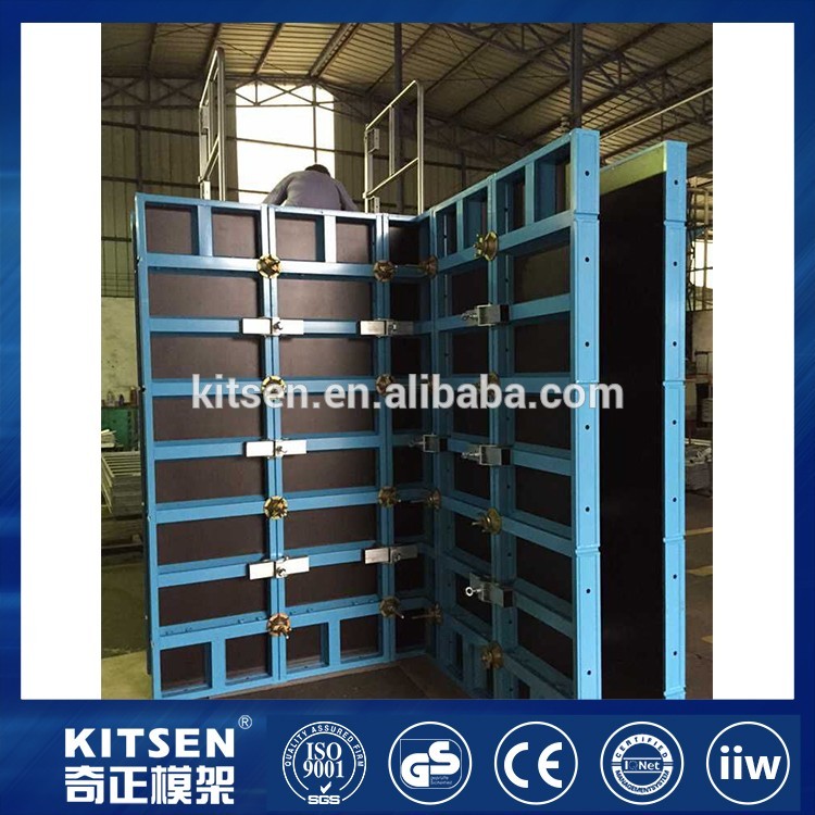 Tested Strength Reliable Kitsen K100 Formwork Systems Aluminium Wall and Column Forms