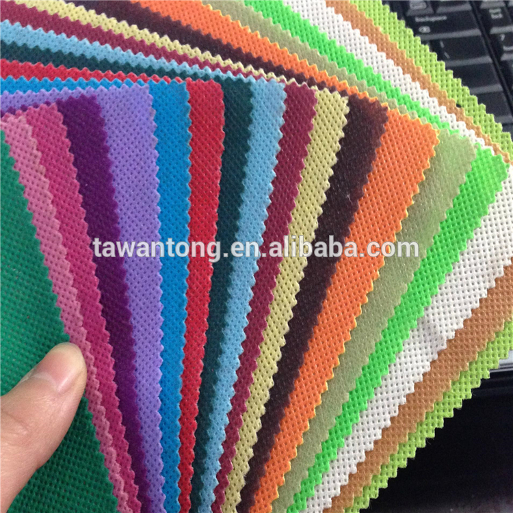 40g~200g pp spunbond printed non woven fabric for carry bag