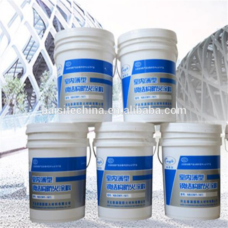 Thin / Super Thin Grey Fireproof Coating for Steel Structure