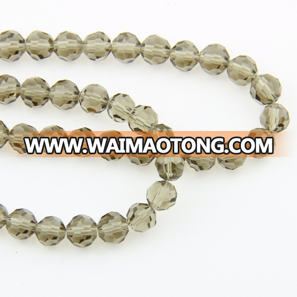 20mm gray color crytal beads crystal round ball beads for glass chandelier parts