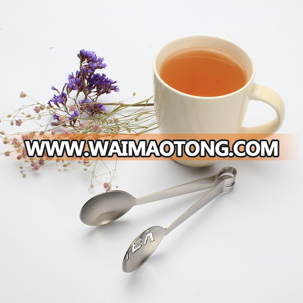 Hot Sale Promotion Stainless Steel Tea Bag Squeezer For Tea Shop Household