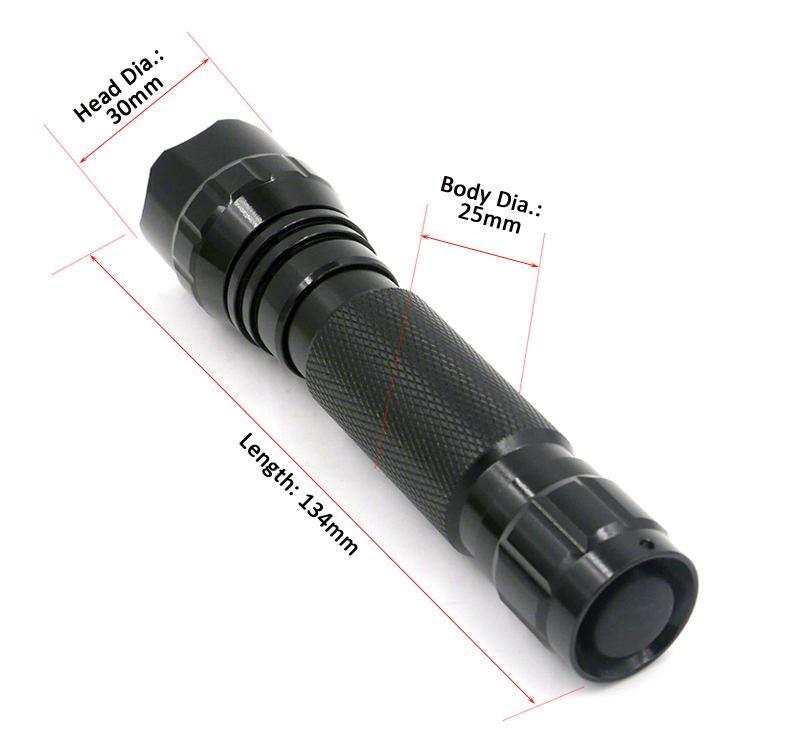 5mode WF-501B XM-L2 U3 LED Flashlight