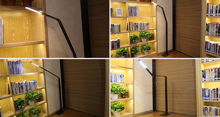 Modern Hotel Standing Floor Lamp Foldable Led Decorative Floor Lamp for Living Room