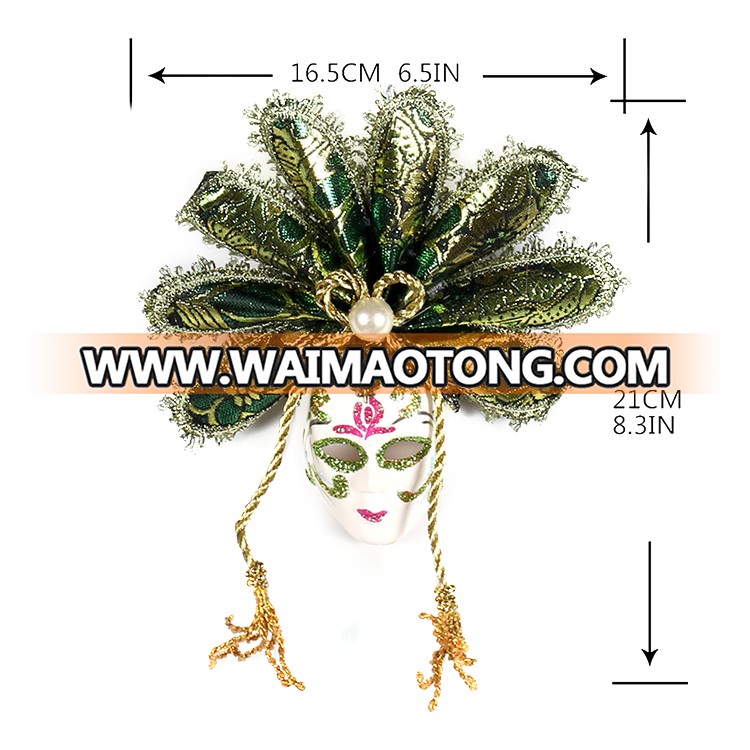 PoeticExst Small Venetian Masquerade Masks,Luxury Masquerade Masks,Halloween Mask