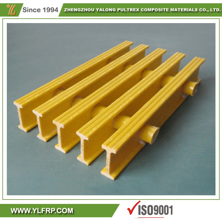 Pultruded frp handrail fiberglass Working platforms & system, industrial grating stairs for platform