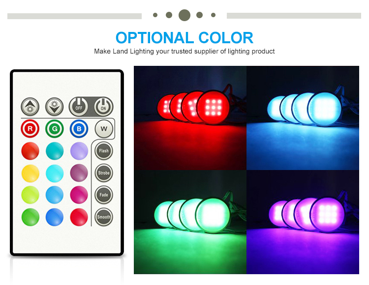 LED mini spot light 2.5W mini round led cabinet panel light