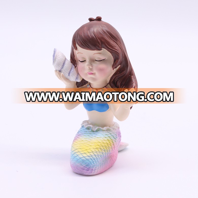 wholesale resin three little mermaids  statue for indoor decoration