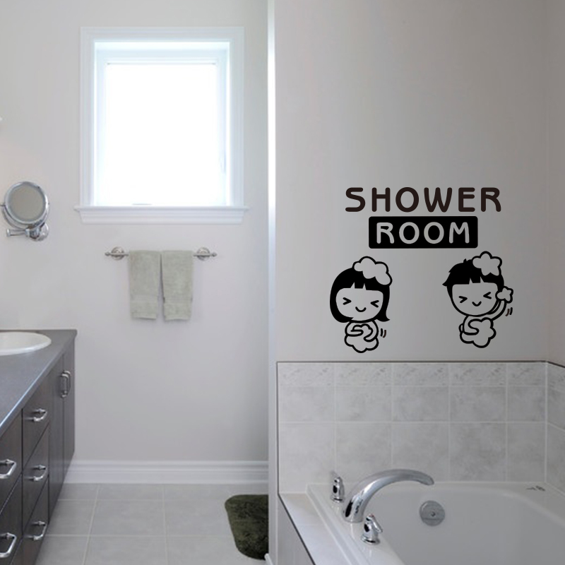 Home Decoration Interior Wall Sticker for Bathroom