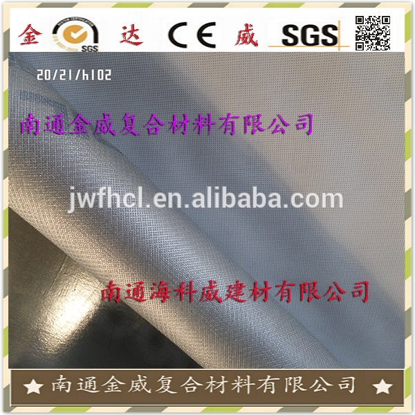 Reflective heat insulation membrane color aluminum film +Non-woven fabric composite materials