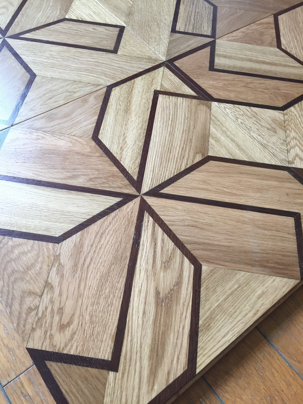 Factory price parquet design best type of wood flooring