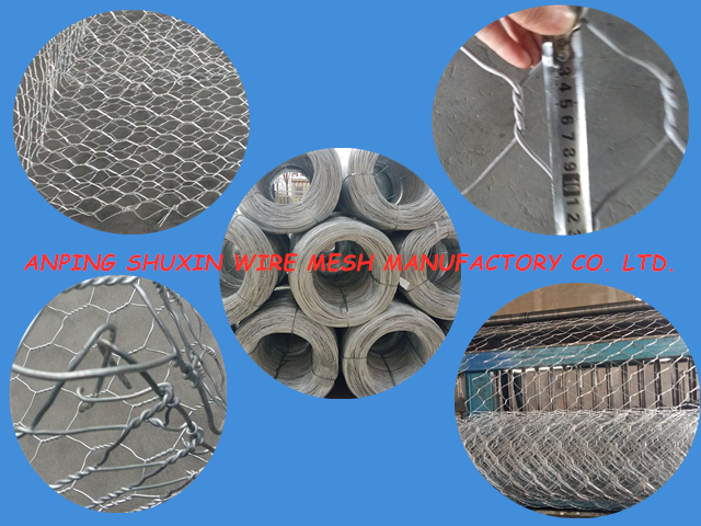 Factory direct sale hot dipped galvanized mesh gabion box