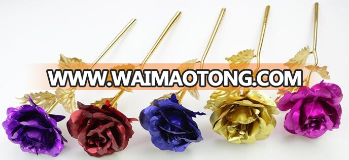 24k gold rose gifts/ 24k gold foil rose/ gold plated rose