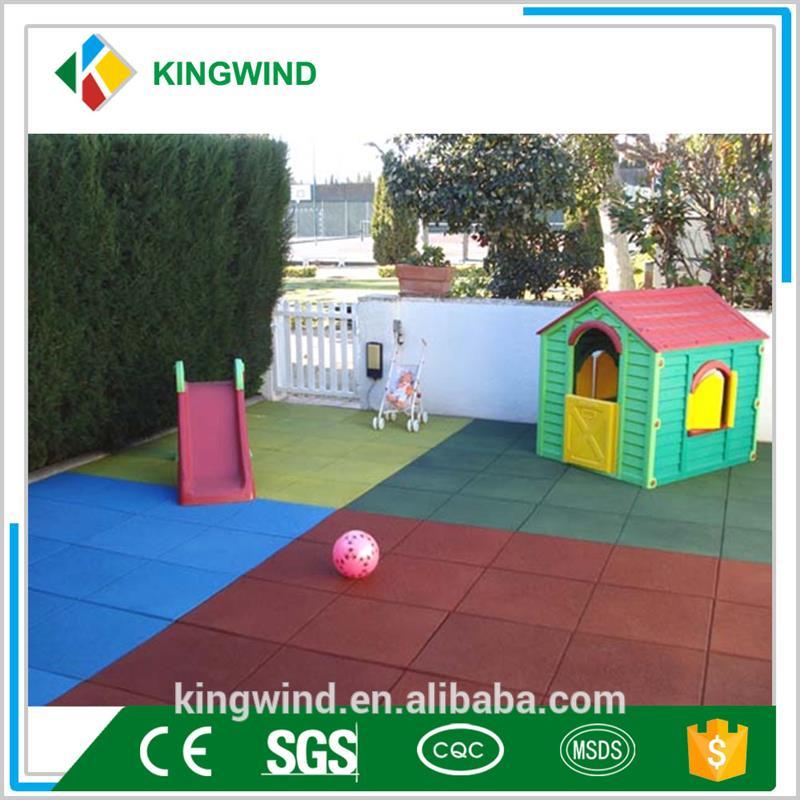 GYM rubber flooring /flag face rubber paver/ rubber tiles