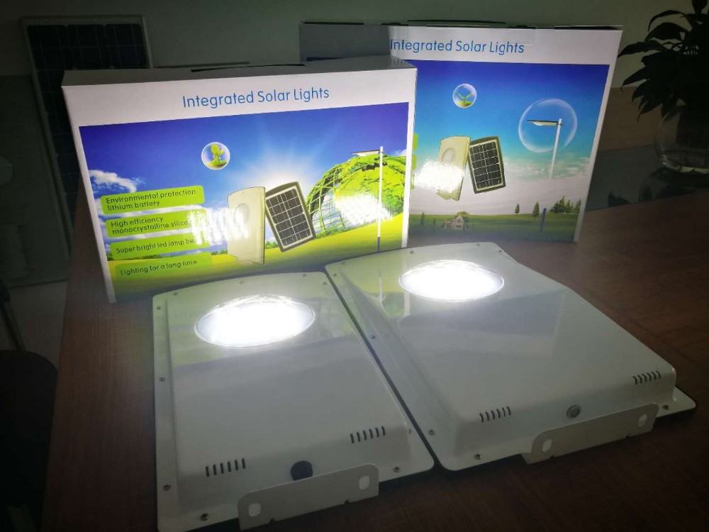 All in one solar led street light