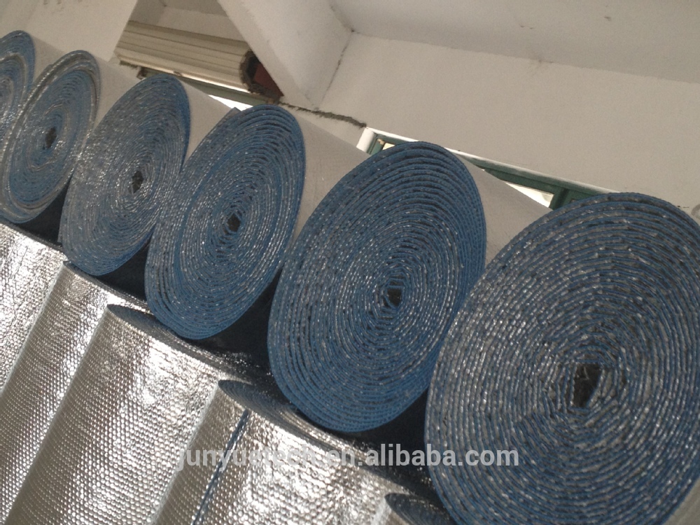 Anti-flaming Foil double side Bubble Foam Insulation Material