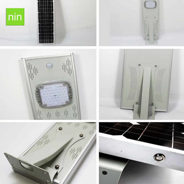 High quality outdoor ip65 waterproof 30w 60w 90w integrated all in one led solar street light