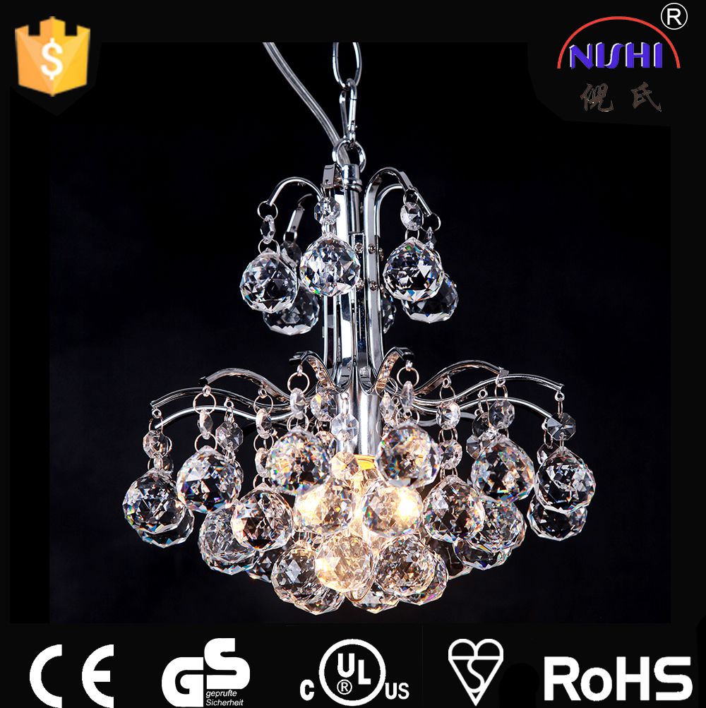 Modern Vintage Crystal Chandelier Lighting Rustic LED Pendant Hanging Light for Home Hotel Deco NS-120261