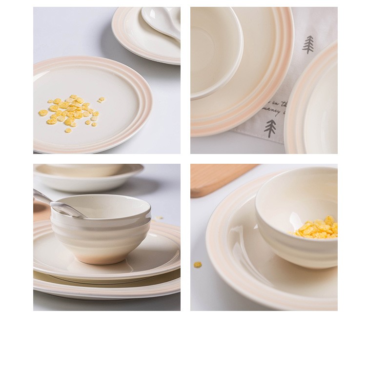 China factory latest Graduated Round bowl set ceramic