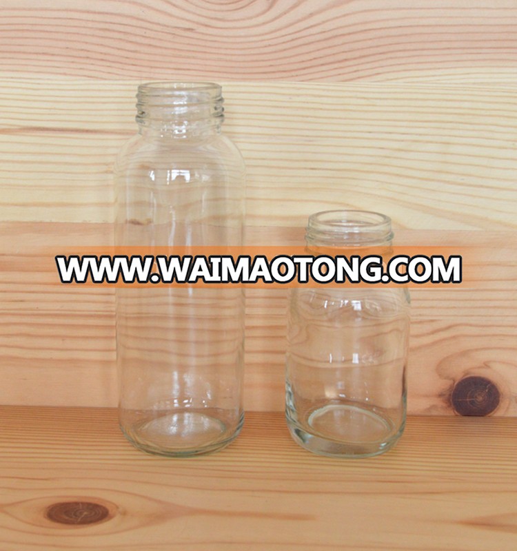 300ml wholesale custom private label glass water bottle