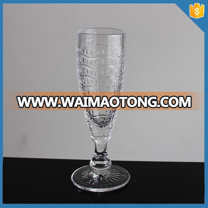 Cocktail Glass/ Vintage crystal Stemmed Goblet