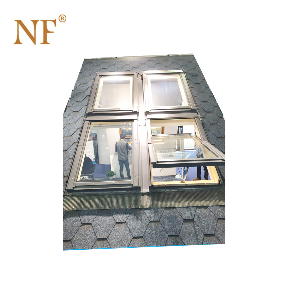 aluminium automatic skylight roof window