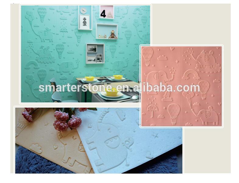 3D Foam Wall Paper Chinese Style Wall Coating