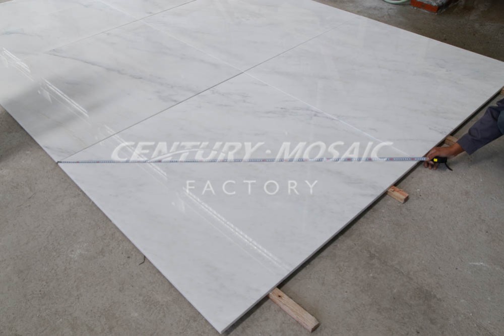 Century Mosaic High Quality Natural Stone Oriental White24'' Marble Tile