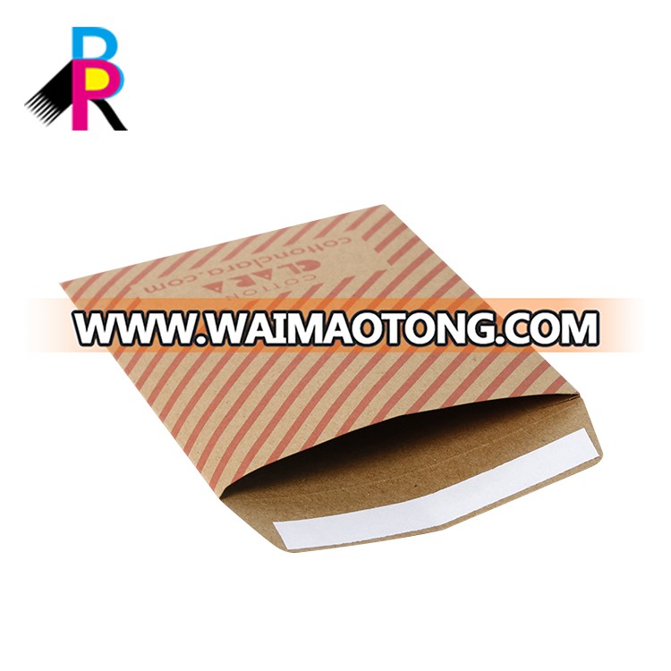 Customized Self Adhesive Documents Enclosed Packing List Kraft Envelope