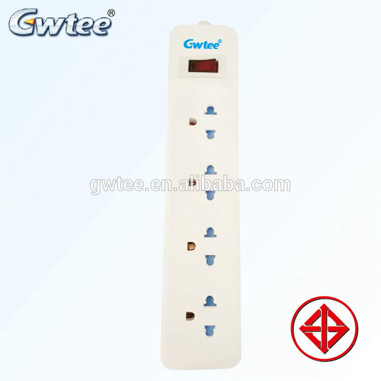 Factory offer great quality multi-function table top extension socket