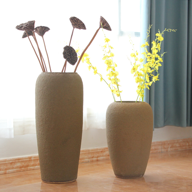 matte green ceramic vase for home decor decorative vases for hotels modern vase