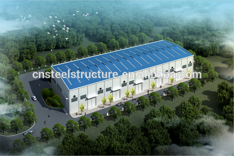 Industrial Steel Structure Factory Building Plans