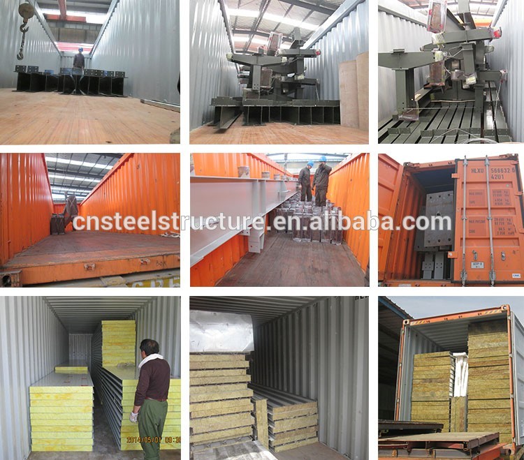 High quality prefabricated heavy steel structure buildings steel structure workshop