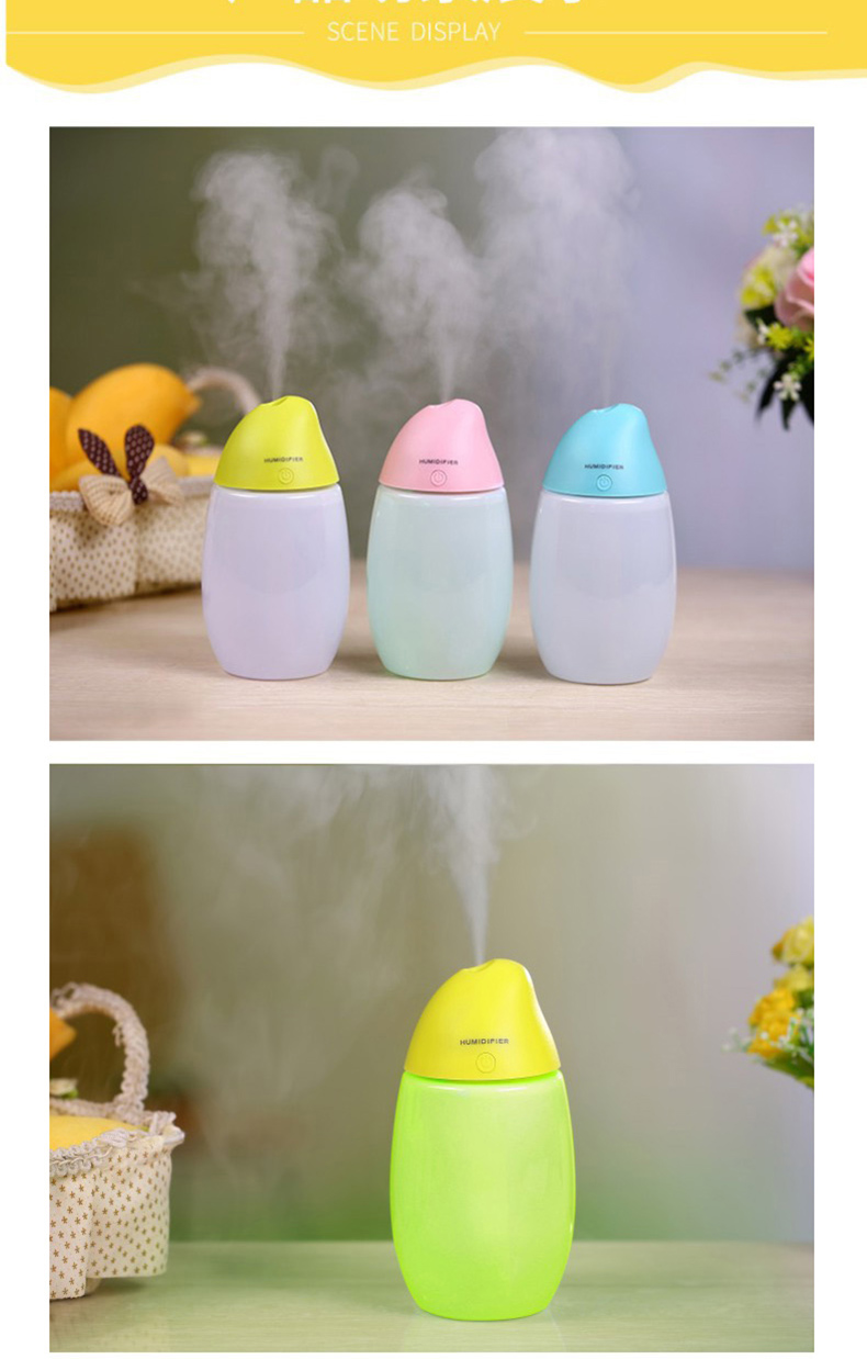 Home use colorful Ultrasonic Humidifier and Electric Essential Oil Diffuser